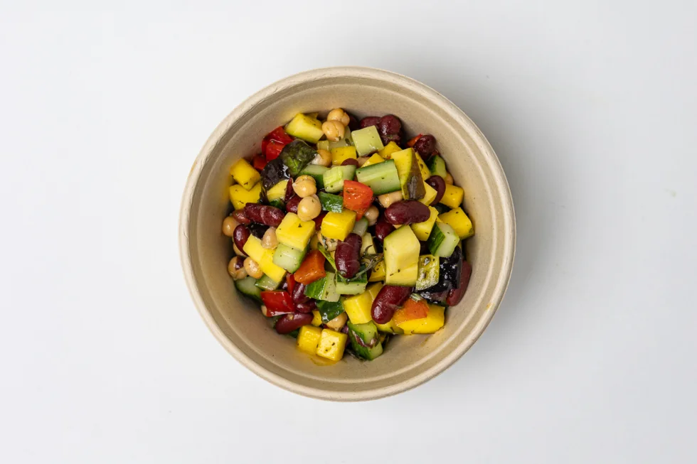 Protein bowl vegetar med peanøtter