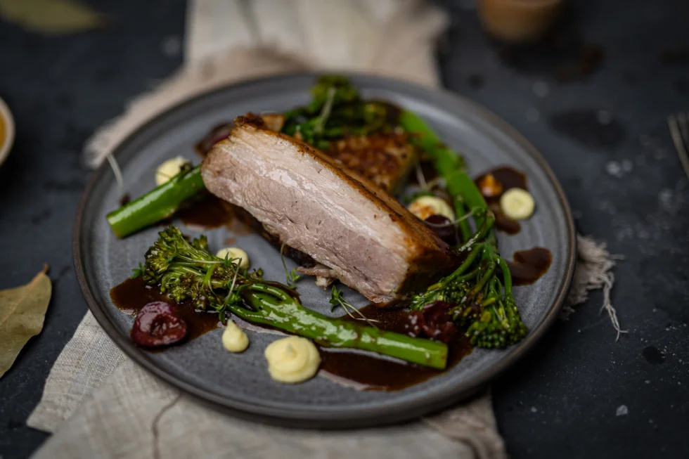 Langtidsstekt svineside