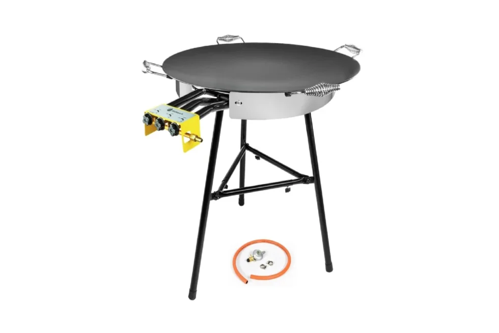 "Muurikka" stekeplate 78cm m.gassbrenner og 11 kg propan