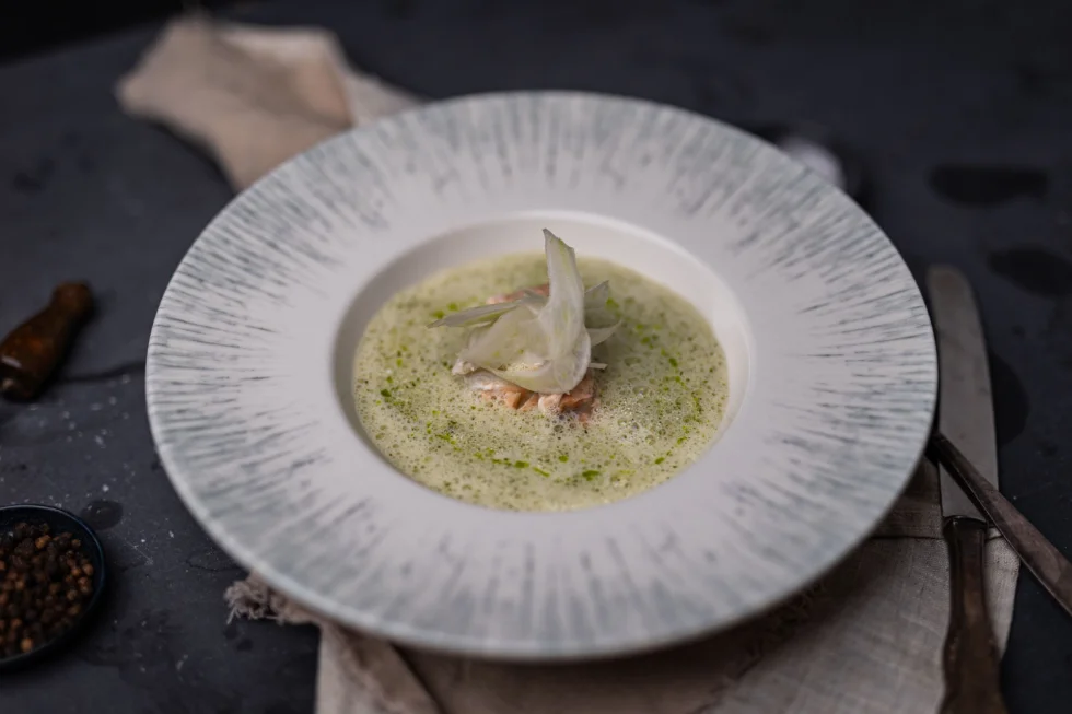 Kremet fiskesuppe