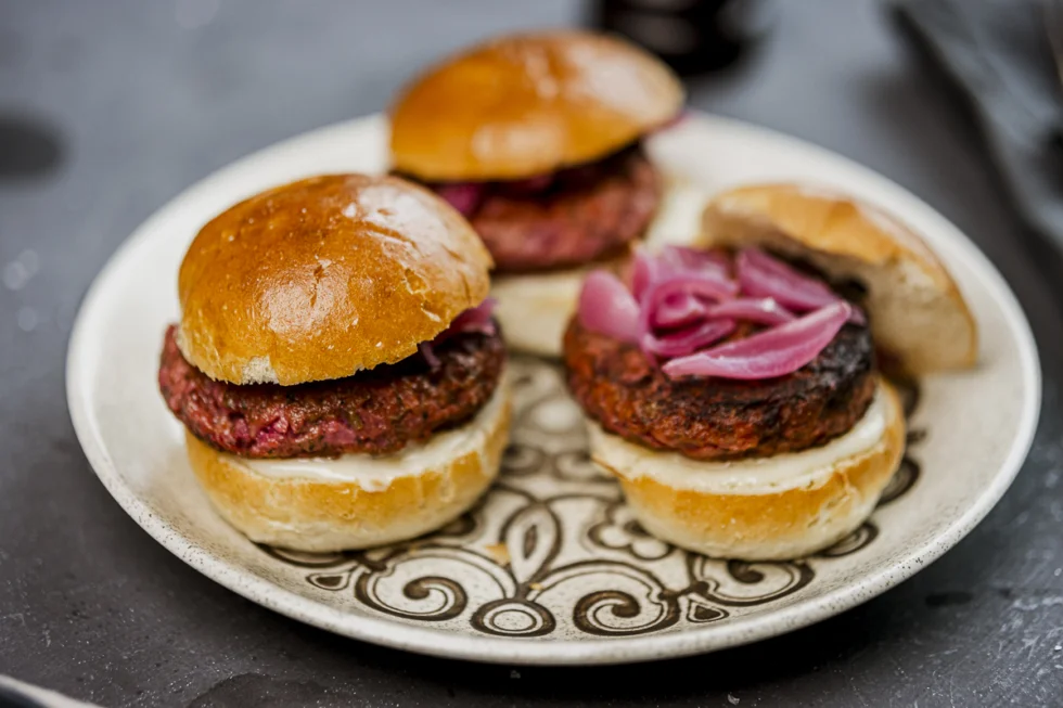 Vegetar miniburger