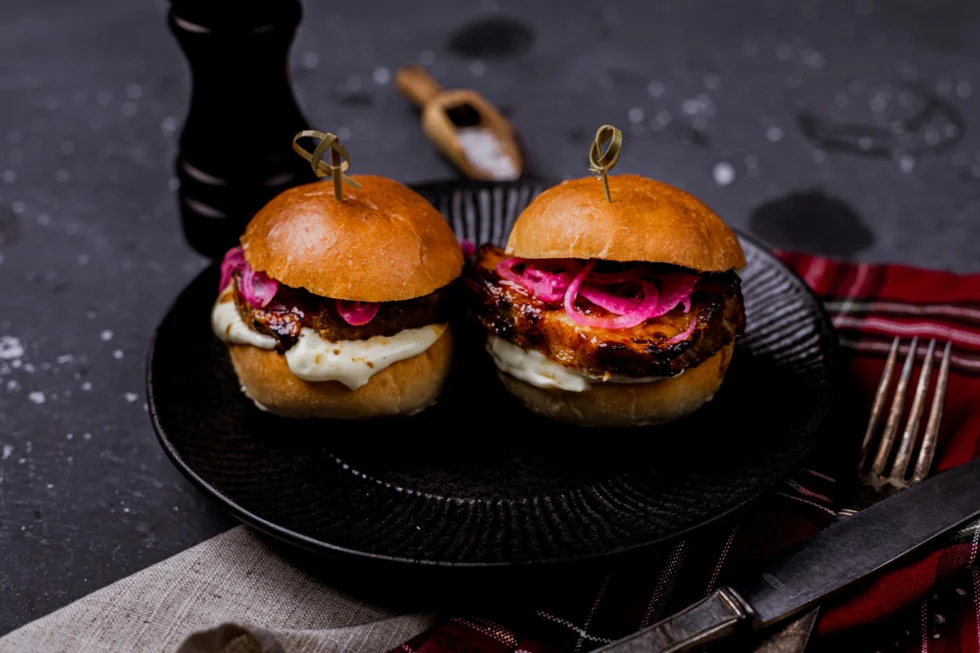 Slider med asiatisk svinenakke