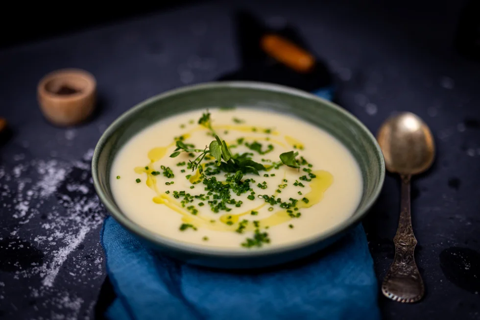 Blomkålsuppe med hvit trøffel - vinter