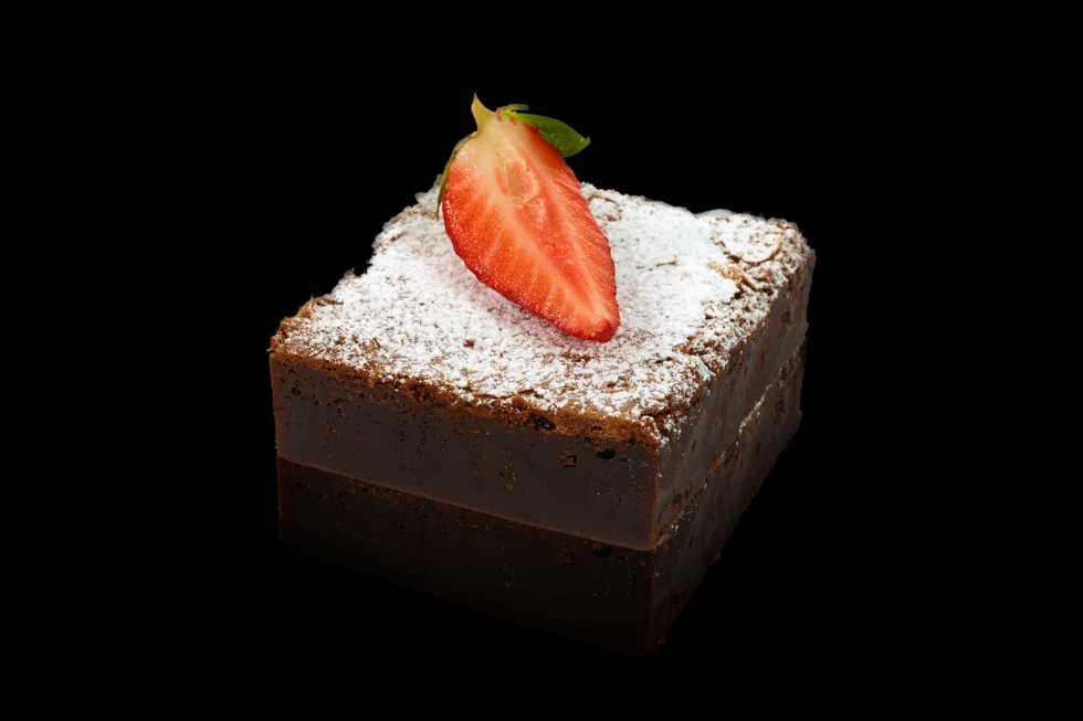 Brownie, porsjonstykke