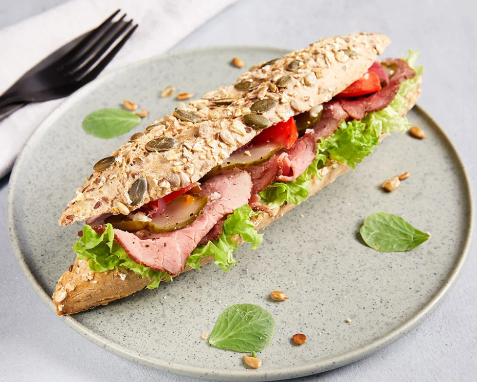 Roastbeef baguette