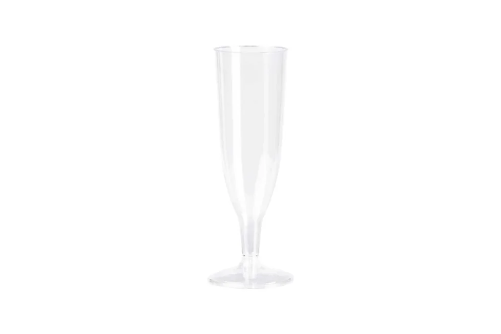 Champagneglass plast 10 cl.