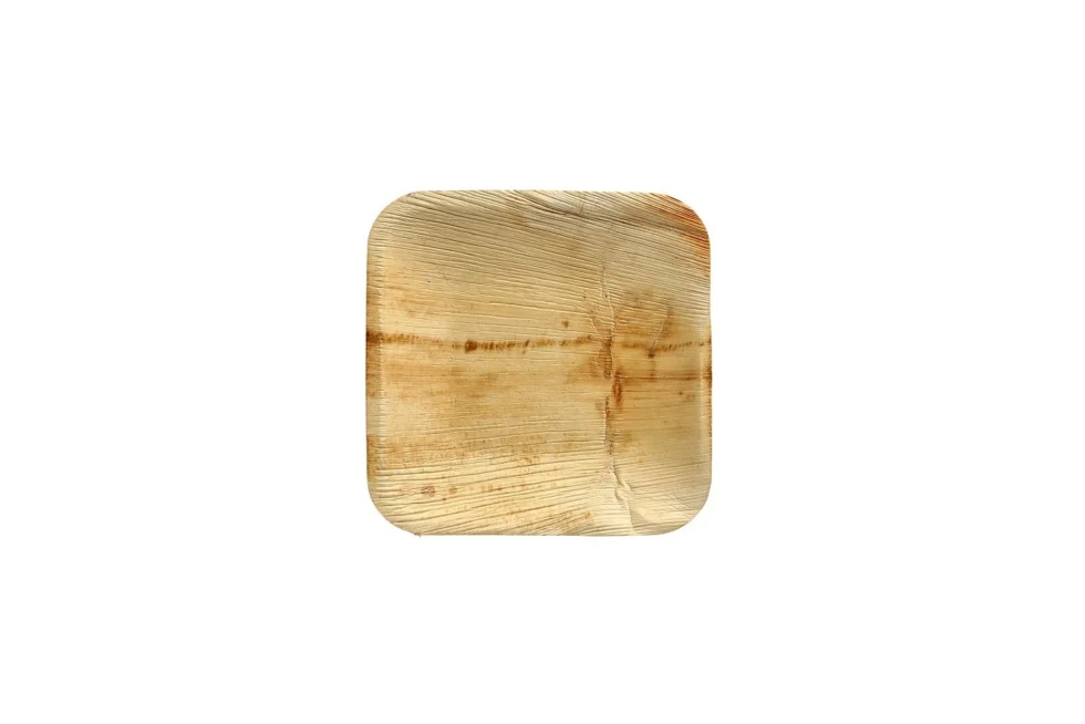 Tallerken palmeblad 15x15cm